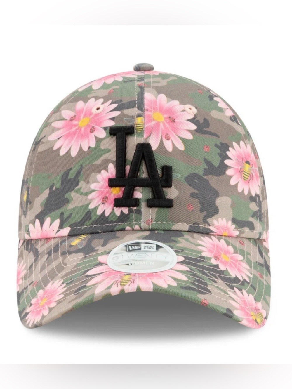 Women's Los Angeles Dodgers New Era Camo Floral Morning 9TWENTY Adjustable Hat - Picture 2 of 11